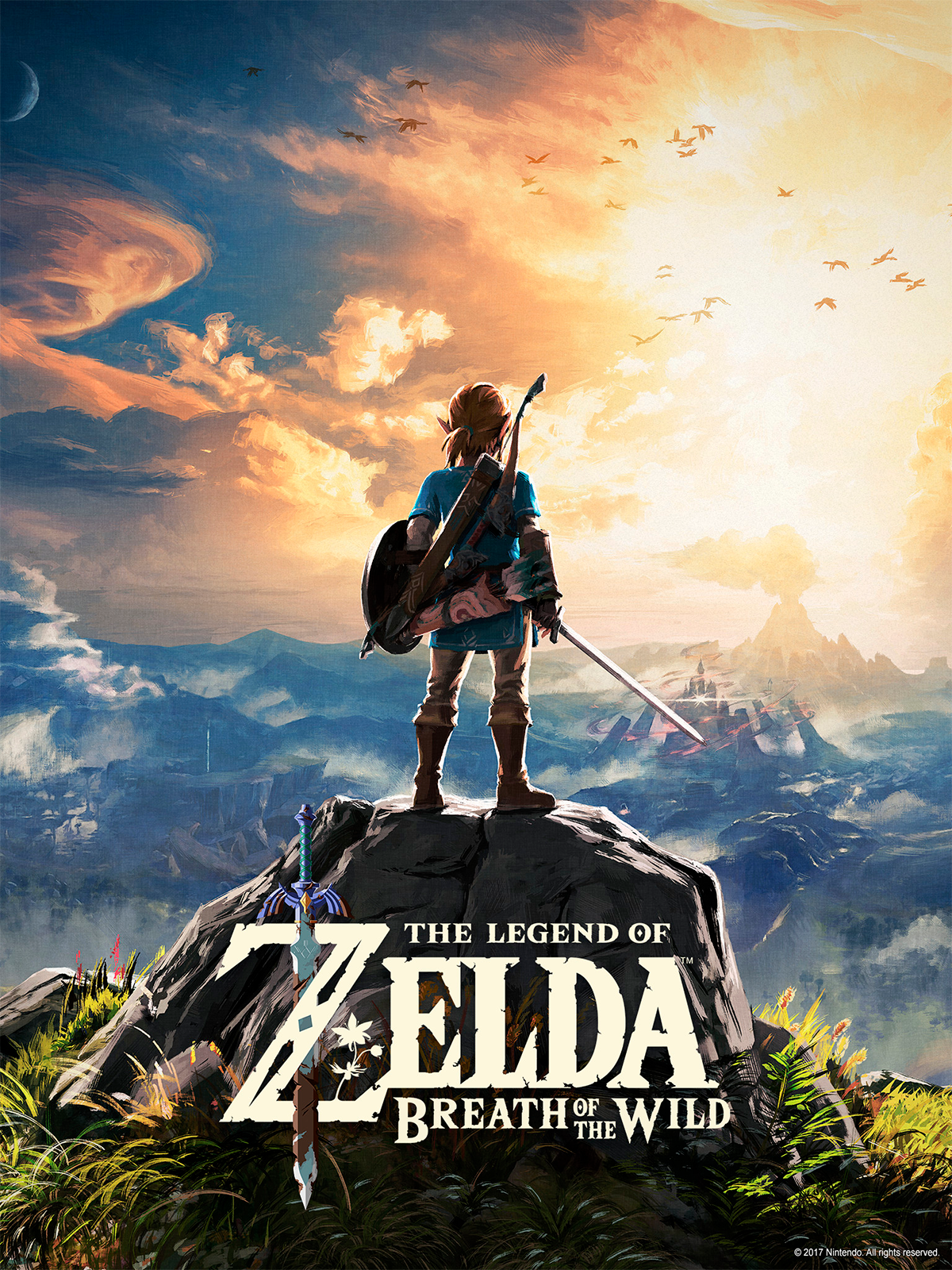 The Legend Of Zelda: Breath Of The Wild – Portada Del Videojuego De Acción Y Aventura Para Nintendo Switch