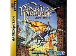 Portada Del Videojuego Panzer Dragoon Para Sega Saturn Con El Protagonista Montando Un Dragón Alado En Un Entorno Futurista.