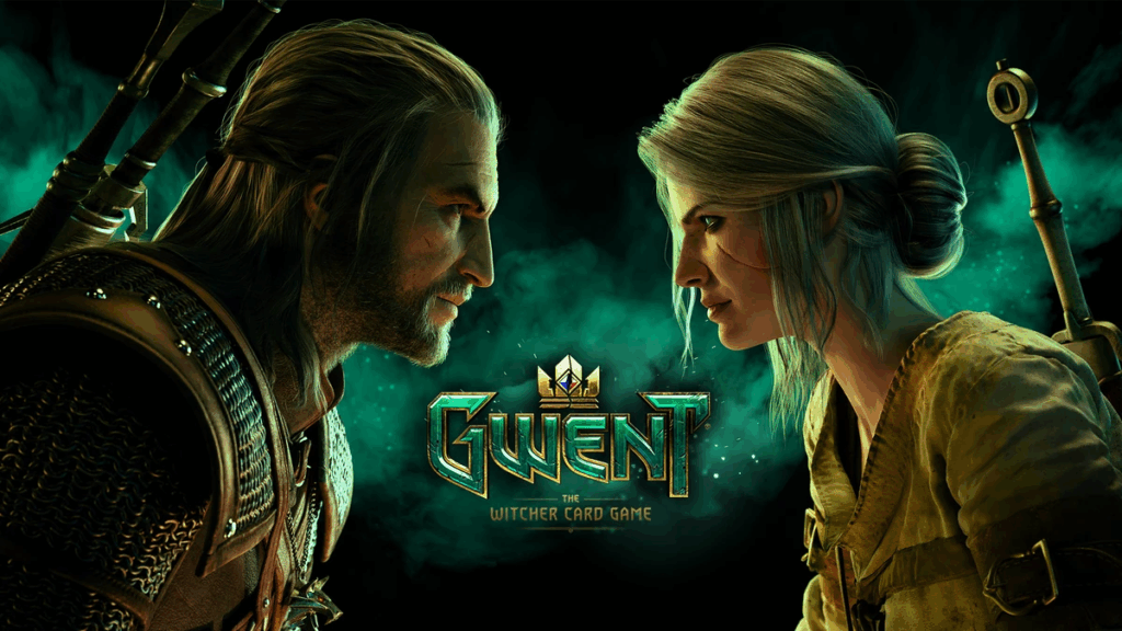 Gwent The Witcher Card Game (2018) 2 Geralt Y Ciri Enfrentados En Una Partida De Gwent The Witcher Card Game, El Juego De Cartas Del Universo The Witcher.