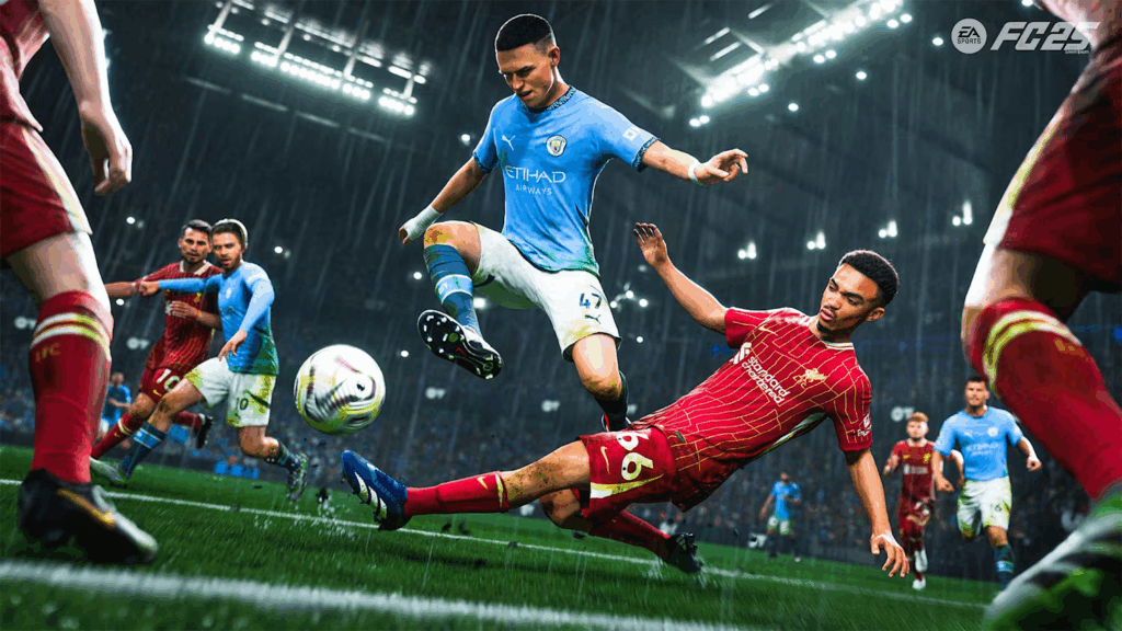 Ea Sports Fc 25 2 Imagen Visual De Los Jugadores En Partido En Ea Sports Fc 25